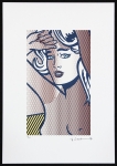 Roy Lichtenstein - Nu aux cheveux bleus