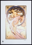 Alphonse Mucha - De vier kunsten - dans