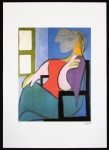 Pablo Picasso - Zittende vrouw bij een raam