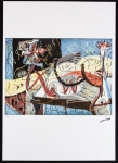 Jackson Pollock (After) - Stenographic Figure