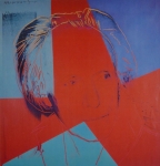 (After) Andy Warhol - Affiche de l'exposition -Une rencontre - une rencontre