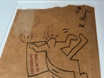 Keith Haring  - DRAWING ON ENVELOPPE