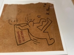 Keith Haring  - DRAWING ON ENVELOPPE