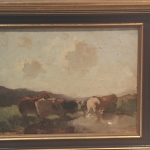 willem de zwart - cows in the water