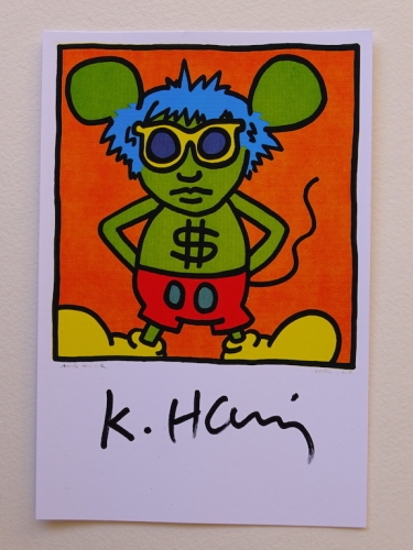 Keith Haring  - Warhol Mouse