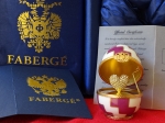 House of Faberge  - Imperial Egg - gold finished 24