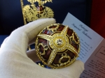 House of Faberge  - Imperial Egg - gold finished 24