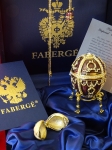 House of Faberge  - Imperial Egg - gold finished 24