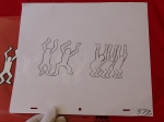 Keith Haring  - Dessin, fait  la main