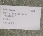Pol Mara - Only for optical reasons