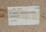 Pol Mara - L'amore, potenza della scienza