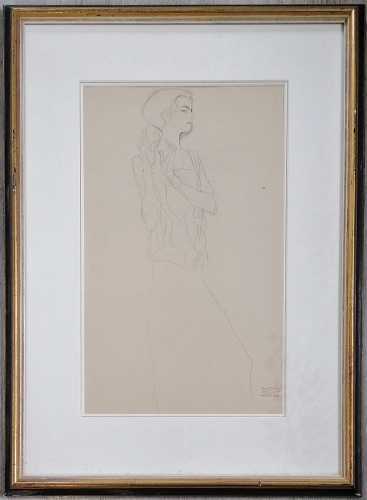 GUSTAV  KLIMT - Staande dame