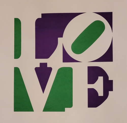 Robert Indiana - LOVE zeefdruk