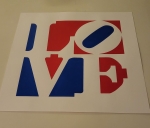 Robert Indiana - LOVE zeefdruk