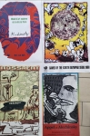 Lot de 4 affiches d