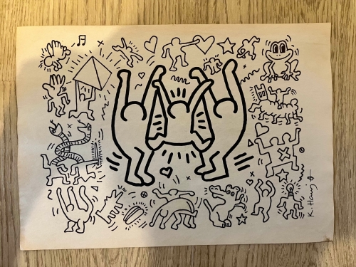 Keith Haring  - Keith Haring - Drawing (Untitled Heart)