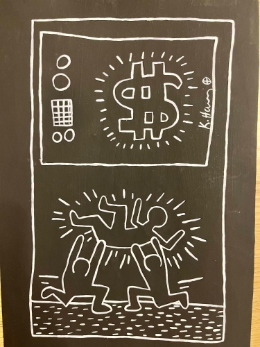 Keith Haring  - Keith Haring - Drawing (Untitled Heart)