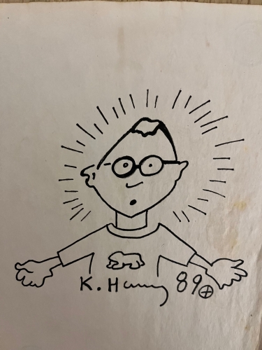 Keith Haring  - Keith Haring - Drawing (Untitled Heart)