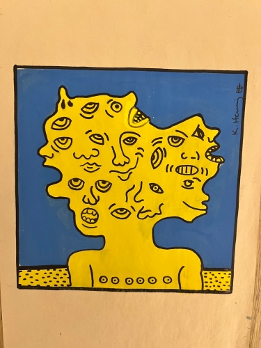 Keith Haring  - Keith Haring - Drawing (Untitled Heart)