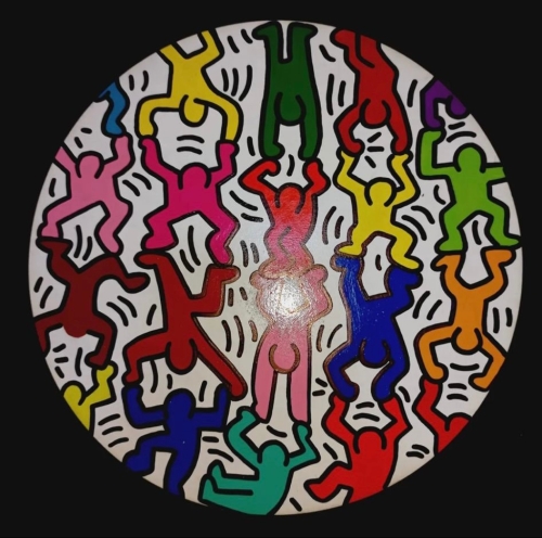 Keith Haring  - Keith Haring - Drawing (Untitled Heart)