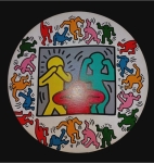 Keith Haring - Drawing (Untitled Heart)