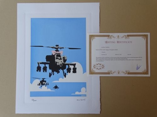 Banksy  - Helicopter