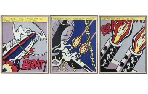 Roy Lichtenstein - Alors que j'ouvrais le feu