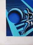 Mark Kostabi - Radical Blue