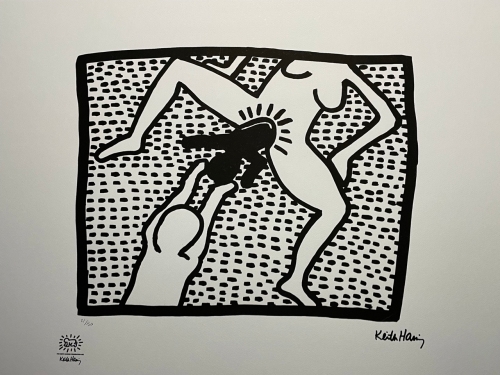 Keith Haring  - KEITH HARING - Untitled - Lithograph (AFTER)