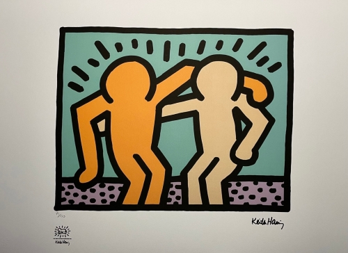 Keith Haring  - KEITH HARING - Untitled - Lithograph (AFTER)