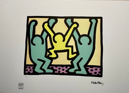 Keith Haring  - KEITH HARING - Untitled - Lithograph (AFTER)