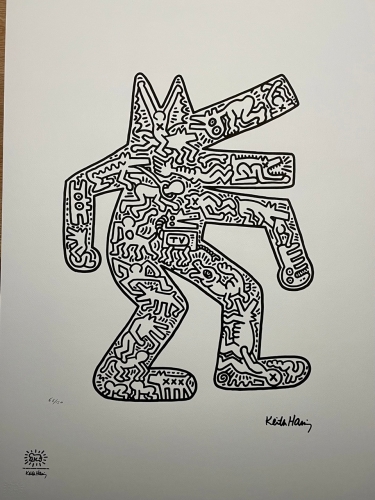 Keith Haring  - KEITH HARING - Untitled - Lithograph (AFTER)