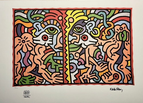 Keith Haring  - KEITH HARING - Untitled - Lithograph (AFTER)