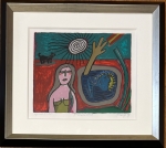 Guillaume Corneille - First sun, 1997, enframed!