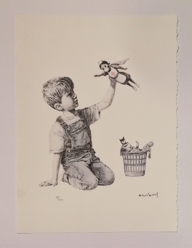 Banksy (after)  - Changeur de jeu