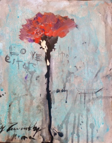 Cy Twombly (after) - Love Apollo estate