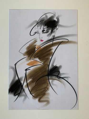 Henri Matchavariani - Modeontwerp - Bijdrage voor Vogue - 1989