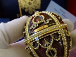 House of Faberge  - Imperial Egg - gold finished 24