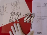 Keith Haring  - Drawing, hand made