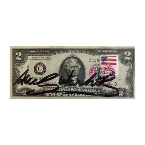 Andy Warhol - Andy Warhol, biljet van twee dollar