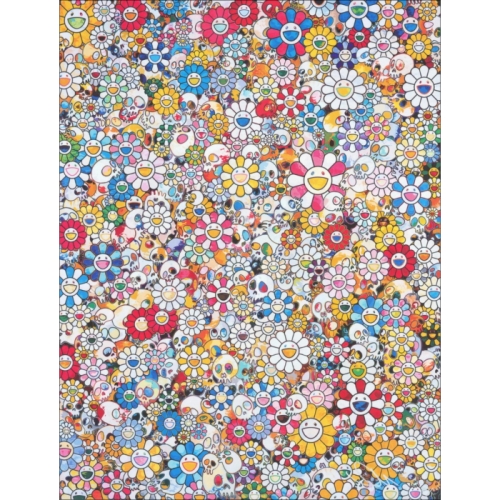 Takashi Murakami - skulls and flowers