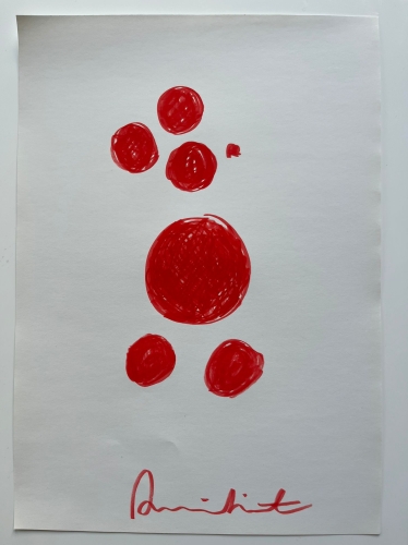 Damien Hirst - Hirst - Mickey RED