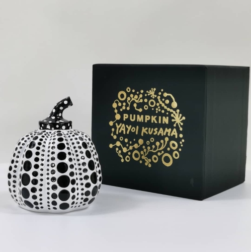 Yayoi Kusama - Pumpkin black white