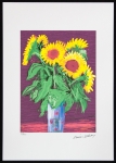 David Hockney - Sunflowers