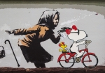 MORT NYC - Banksy - Achoo! & Snoopy