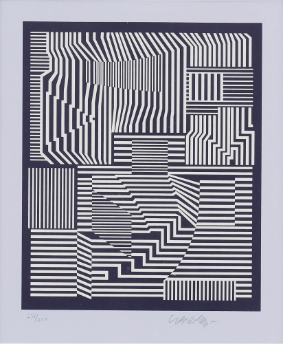 Victor Vasarely - BROEY NEG