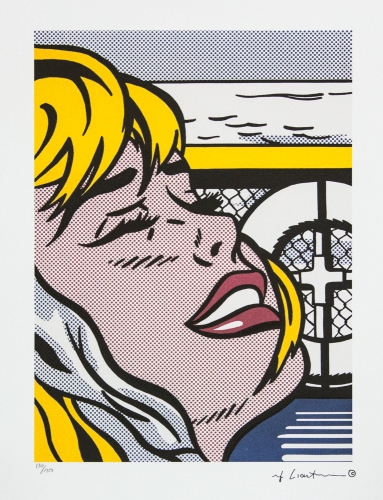 Roy Lichtenstein - Meisje aan boord