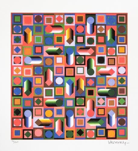 Victor Vasarely - Prisma van Hyram