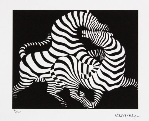 Victor Vasarely - Zebra