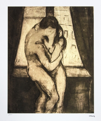 Edvard Munch - De kus